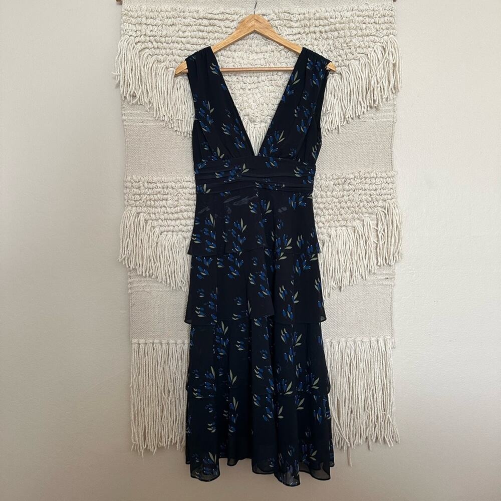 AMUR Fionna Ruffle Dress